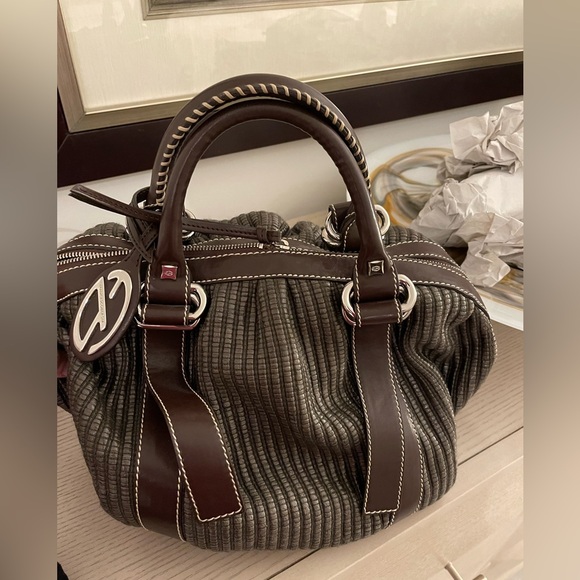 NWOT Francesco Biasia  Top Handle Bag - Picture 7 of 9